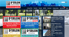 Desktop Screenshot of erlon-immobilier.com